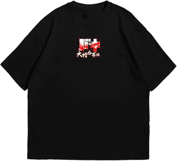 POLO OVERSIZE BAKI HANMA - 100% ALGODÓN 20/1 - Imagen 4