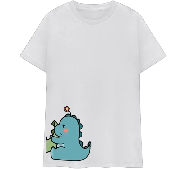 Polo Pareja Dino Love – Amor Jurásico 🦖💕 Demuestra tu amor con este tierno set de polos de dinosaurios. Con un diseño divertido y encantador, estos polos representan a una dino enamorada ofreciendo una flor a su pareja, quien se muestra sorprendido