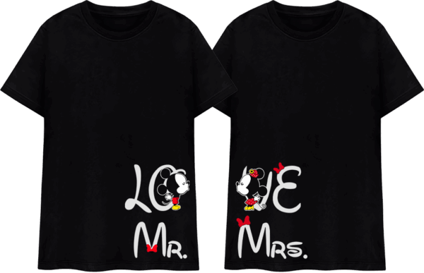 Mickey y Minnie Mouse