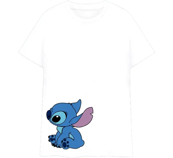 Polo Stitch y Angel – Amor Incondicional Demuestra tu amor con este adorable polo de Stitch y Angel. Un diseño tierno y vibrante que captura la esencia de esta icónica pareja extraterrestre.