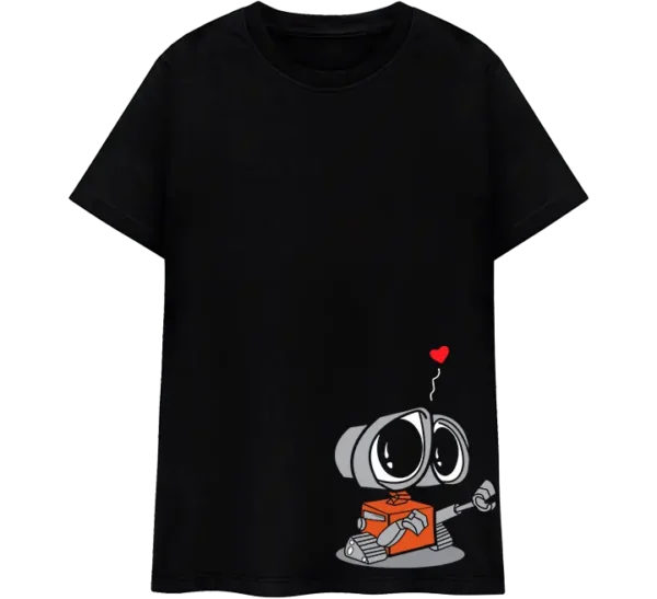 La pareja más tierna de Disney llega con este diseño exclusivo de Stitch y Angel, simbolizando un amor que trasciende galaxias. Perfecto para los que creen en el destino y en el amor incondicional. Confeccionado en algodón 20/1 de alta calidad, es suave, cómodo y resistente.