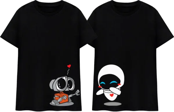 La pareja más tierna de Disney llega con este diseño exclusivo de Stitch y Angel, simbolizando un amor que trasciende galaxias. Perfecto para los que creen en el destino y en el amor incondicional. Confeccionado en algodón 20/1 de alta calidad, es suave, cómodo y resistente.