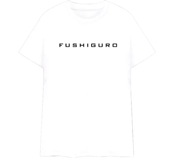 Polo negro de algodón con diseño inspirado en Toji Fushiguro de Jujutsu Kaisen. Ilustración a todo color con detalles gráficos en estilo cyberpunk y tipografía japonesa. Ideal para fans del anime y la moda streetwear.