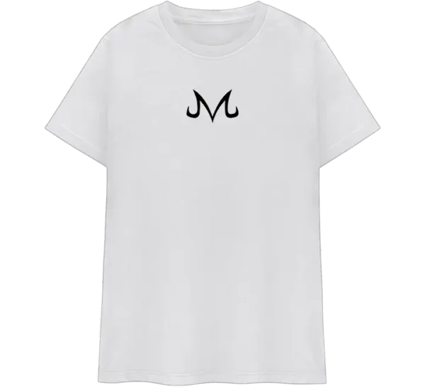 Polo clasico con diseño de Vegeta Super Saiyajin. Ilustración a color con viñetas de manga en blanco y negro, destacando la intensidad del personaje en Dragon Ball.