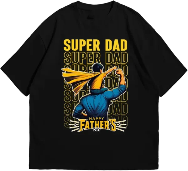 POLO PERSONALIZADO PAPÁ: DISEÑO SUPER DAD - 100% ALGODÓN 20/1